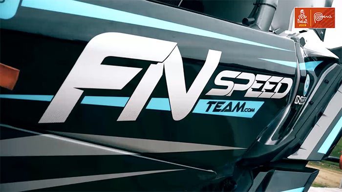 Equipo FN Speed en el Dakar Americano 2019