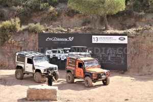 land rover party