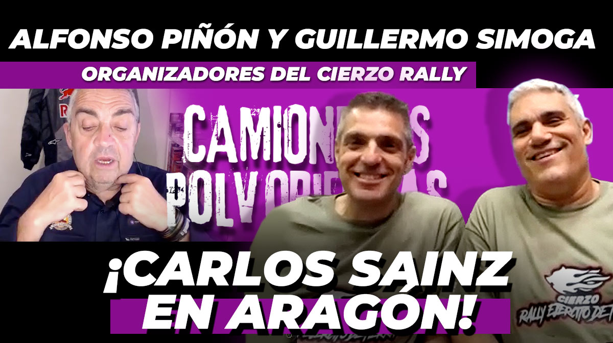 051. Camionetas Polvorientas –  ¡Carlos Sainz en Aragón!