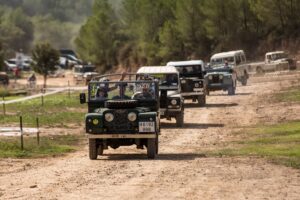 land rover party