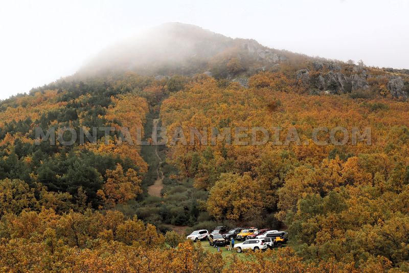 Rutas 4×4. Así les fue. Toyota Kobe Motor. Disfrutando del otoño.