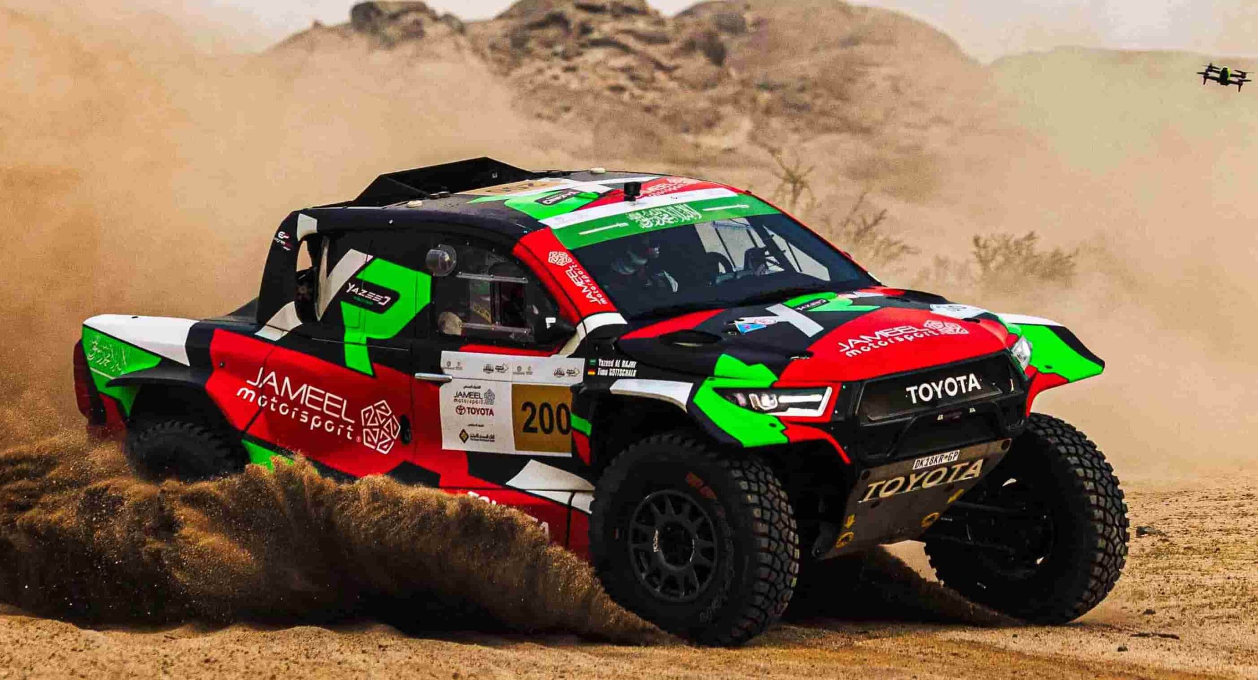 Campeonato saudí. Jeddah Rally. Al Rajhi, se entrena.