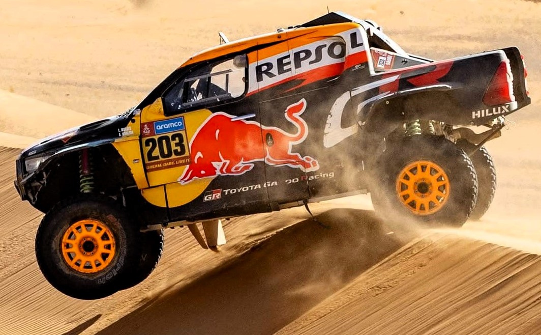 Dakar saudí 2025. Españoles en la península arábiga. Etapa IV. Jornada maratón. Victoria en Classic.