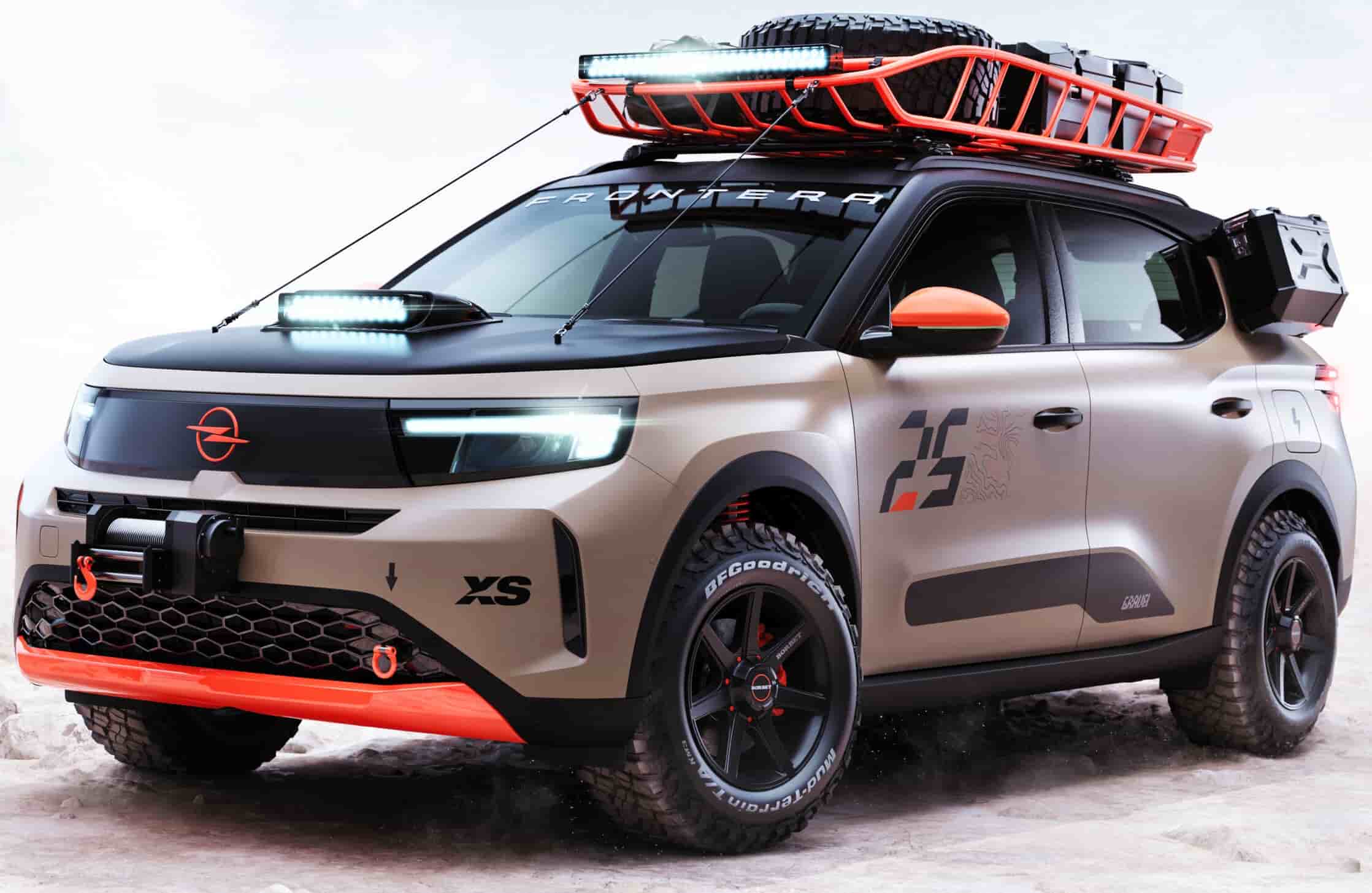 opel frontera gravel